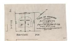 Harriet A. Harding 1899, Arlington 1890c Survey Plans
